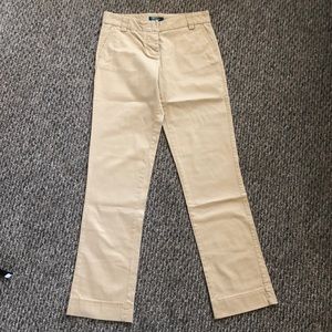 Bitten by SJP Khaki Straight Leg Mid Rise Pants